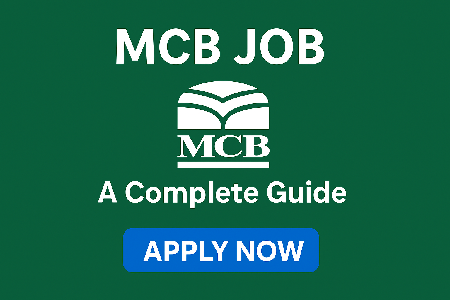 MCB job