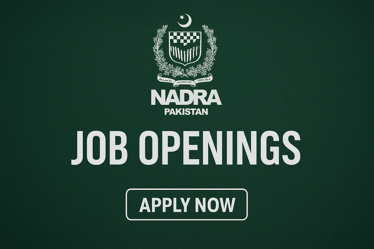  Pakistan Nadra Job