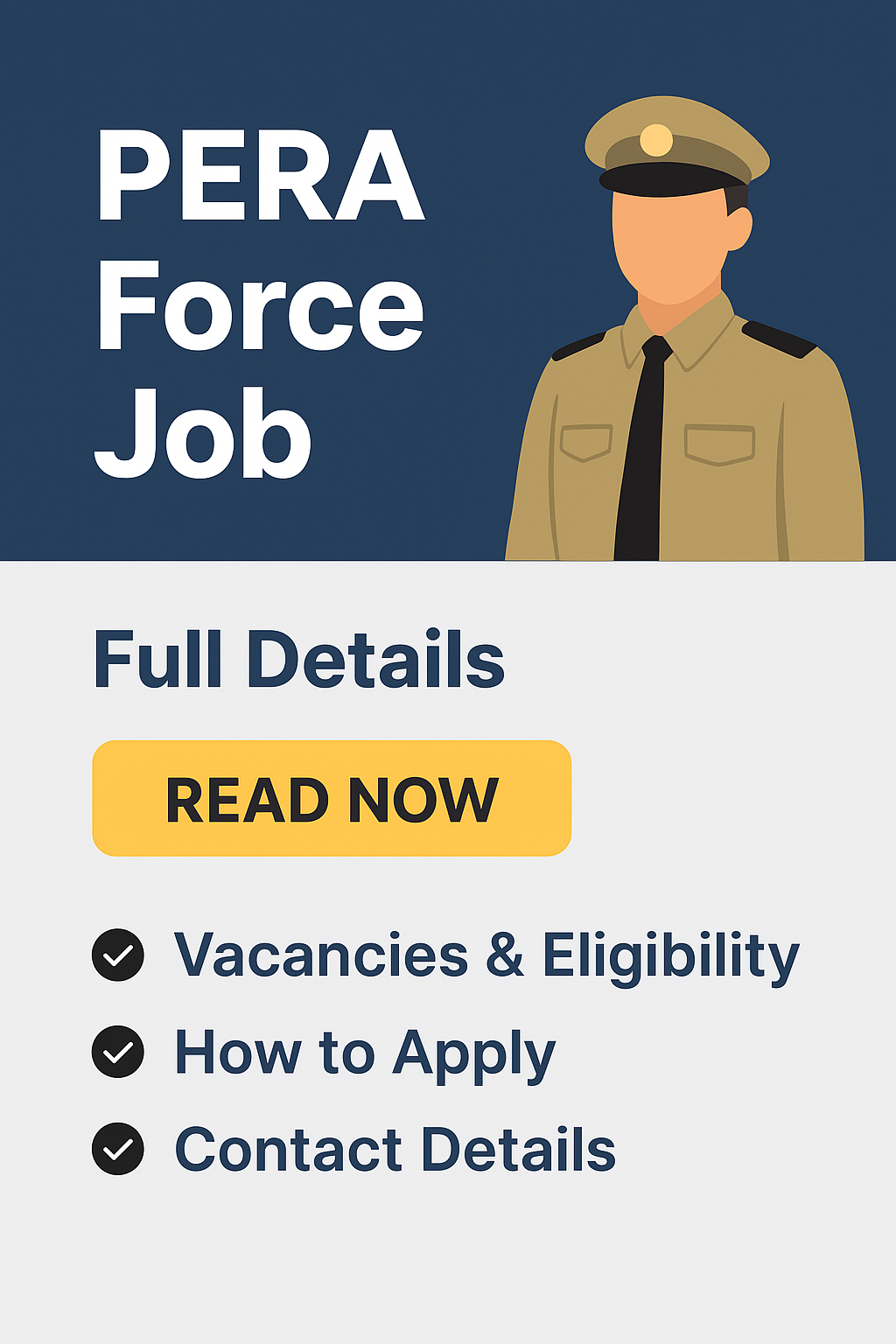 PERA Force Job
