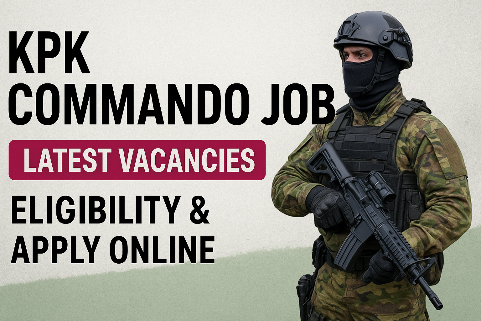 KPK Commando job
