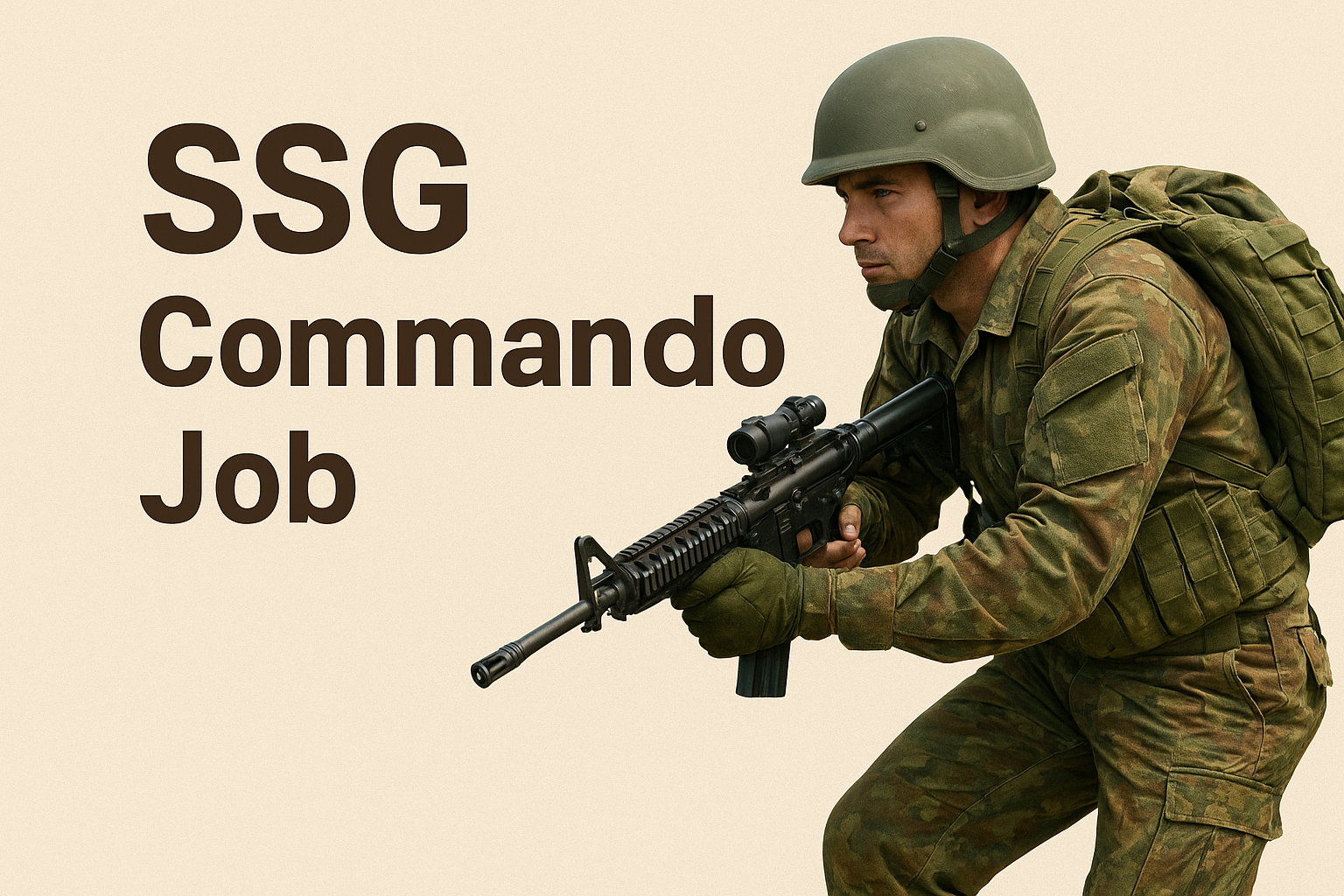 SSG Commando Job